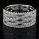 Diamond wedding band